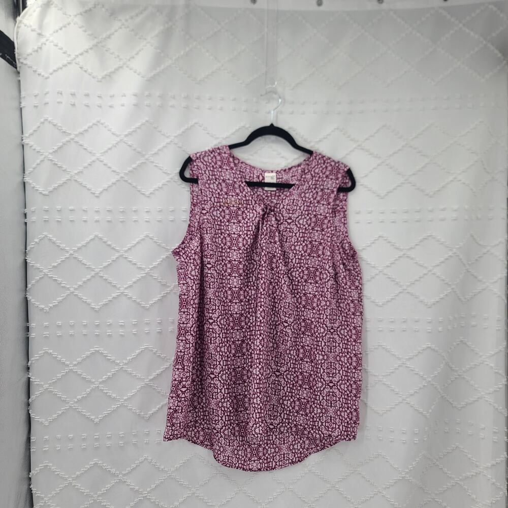 Terra and sky/Sonoma Bundle of 3 Shirts Blue Purple and White Size 1X Vacation - Picture 6 of 16